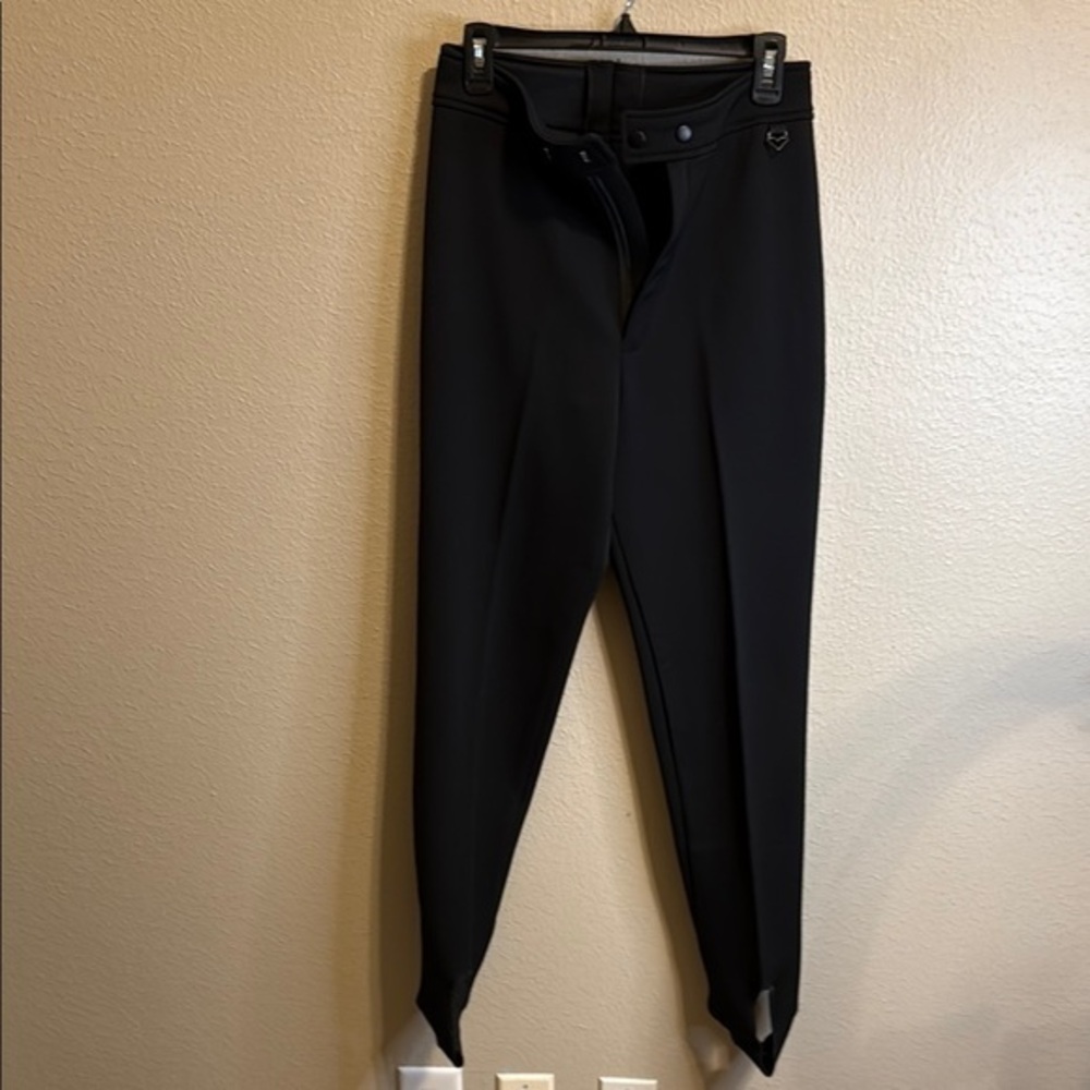 Obermeyer Black Pants Tapered Ankle SZ 8R